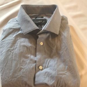 ❤️139)New Mens Long sleeve dress shirt by Kenneth Cole. Size 16 1/2 32/33 slim